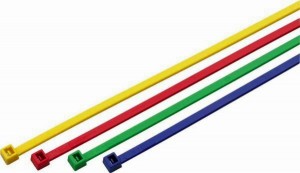 farbige Kabelbinder